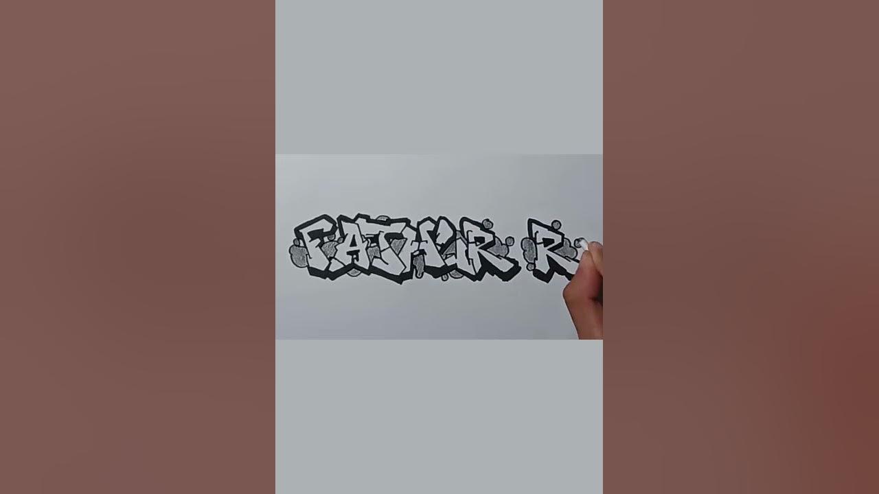 Grafity name FAHTUR R #shorts thumbnail