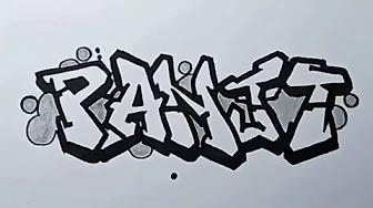 Menggambar Graffity Nama | PANJI | Riquest thumbnail