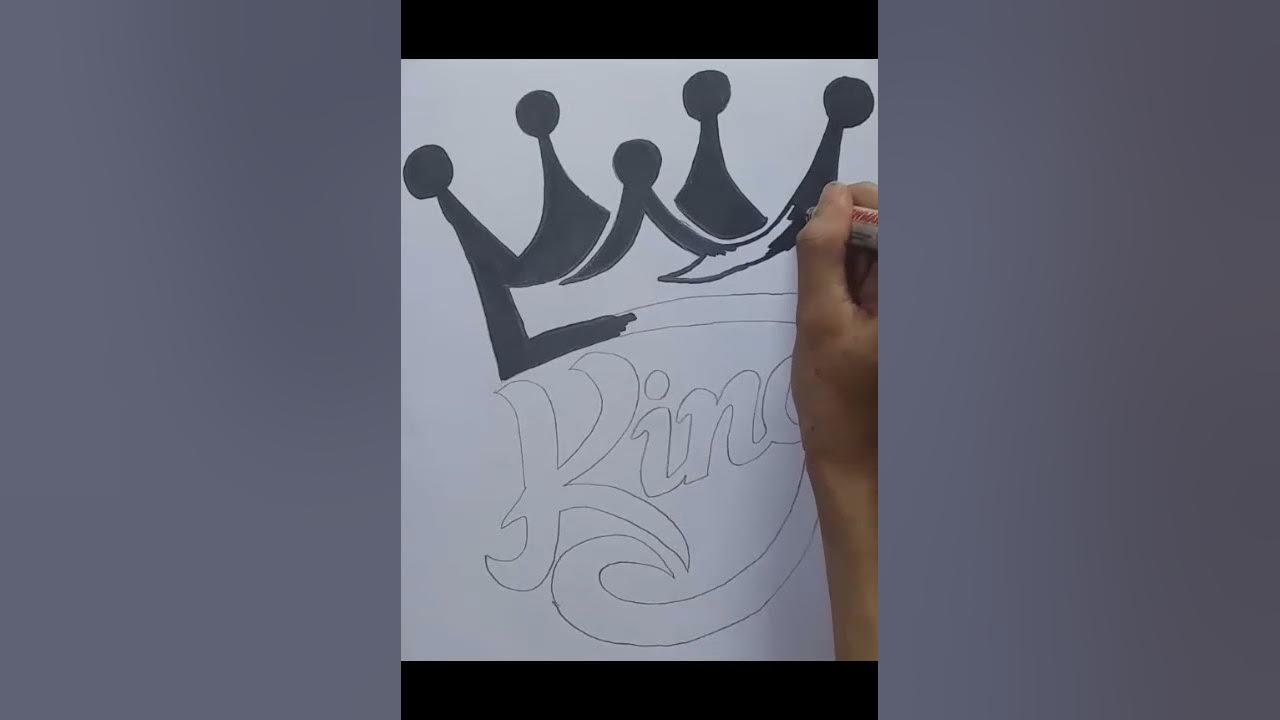 Drawing Grafity 👑KING👑 (#Shorts) thumbnail