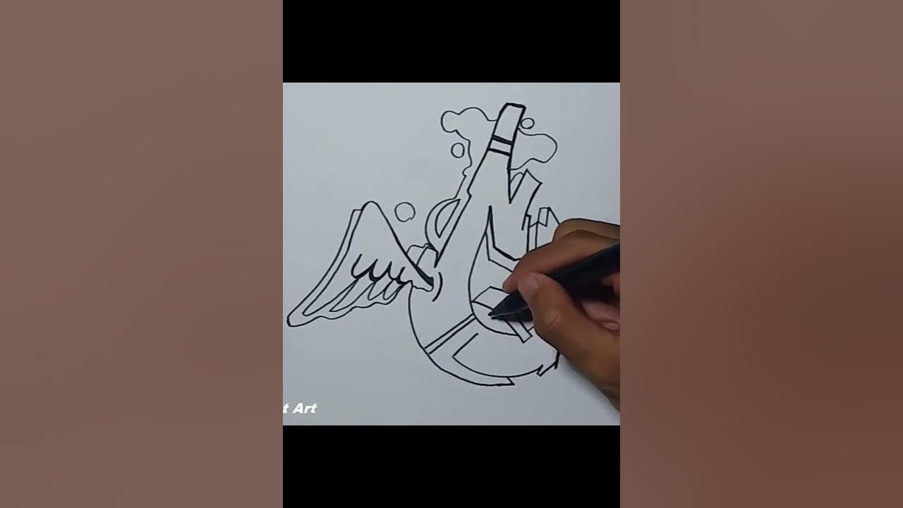 Drawing Grafity Letter G (#Shorts) thumbnail