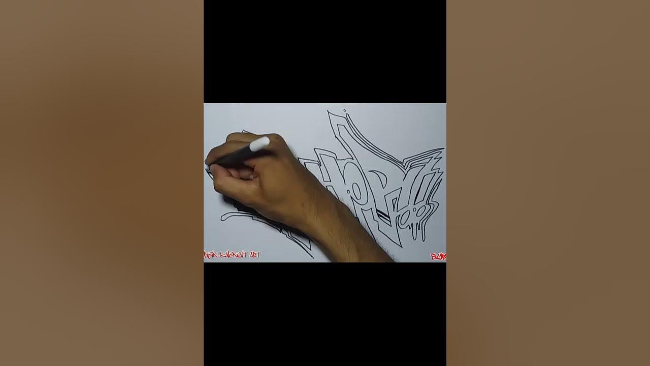 Drawing Grafity HipHop (#Shorts) thumbnail