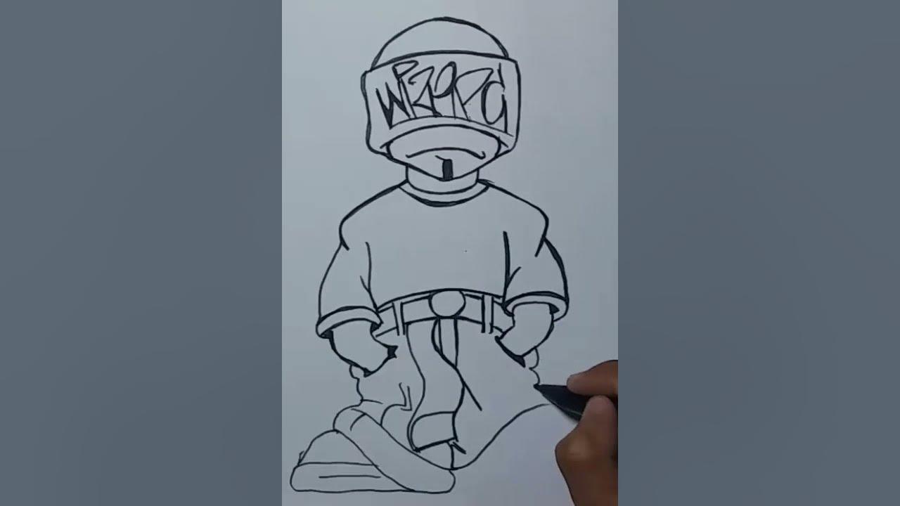 Drawing Grafity Karakter wizard (#Shorts) thumbnail