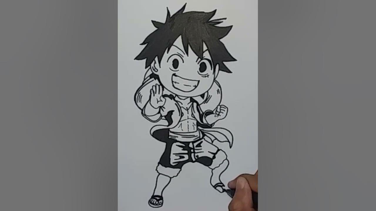 Drawing Luffy Chibi (#Sorts) thumbnail