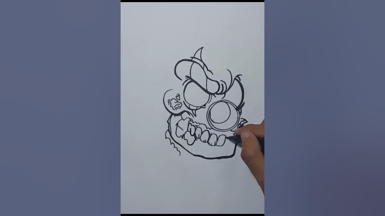 Drawing Grafity 🤡 Zombie (#Shorts) thumbnail