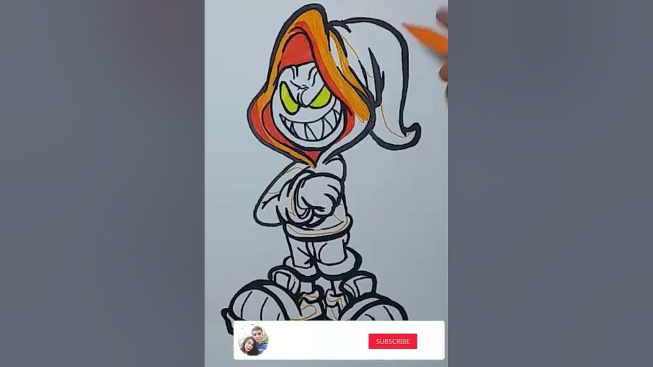 Drawing Grafity Karakter (#Shorts) thumbnail