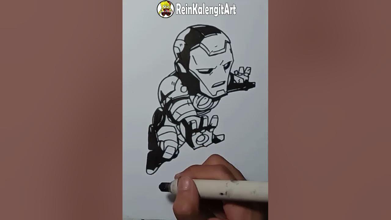 #Shorts#MENGGAMBAR IRONMAN CHIBI thumbnail