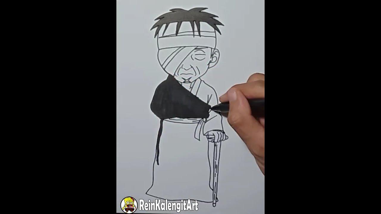 Draw DANZO chibi#shorts thumbnail