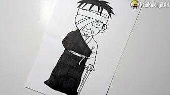 MENGGAMBAR DANZO CHIBI #NARUTO thumbnail