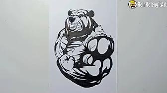 MENGGAMBAR GRAFITY FEROCIOUS BEAR💪💪💪 thumbnail