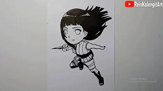 MENGGAMBAR HINATA THE LAST CHIBI thumbnail