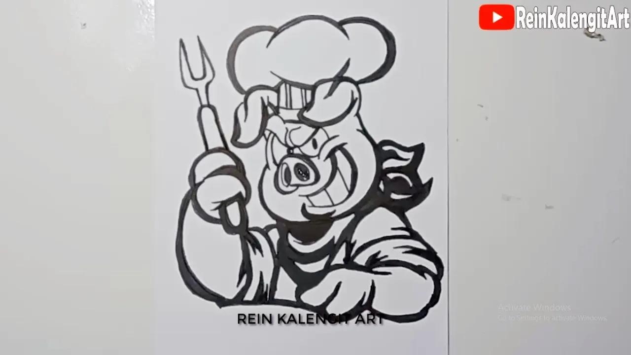 MENGGAMBAR GRAFITI VEKTOR CEFT PIG 1 MENIT thumbnail