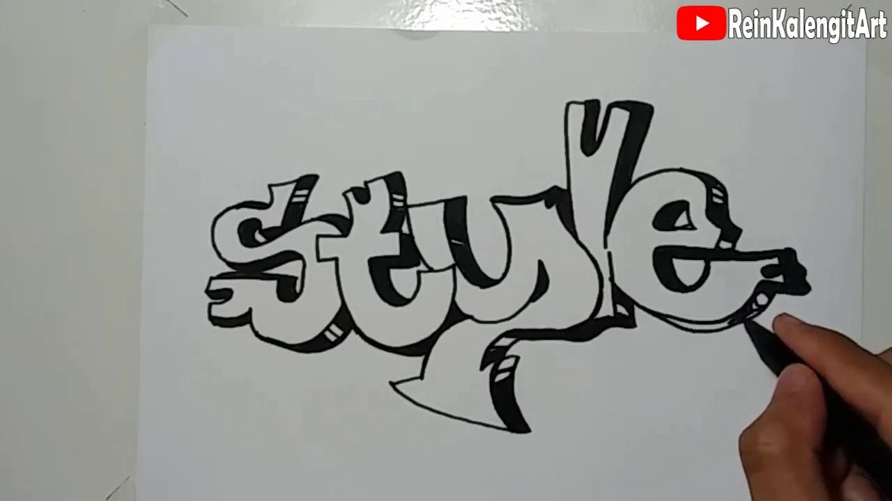 Menggambar Grafity STYLE Keren Dan Simpel thumbnail