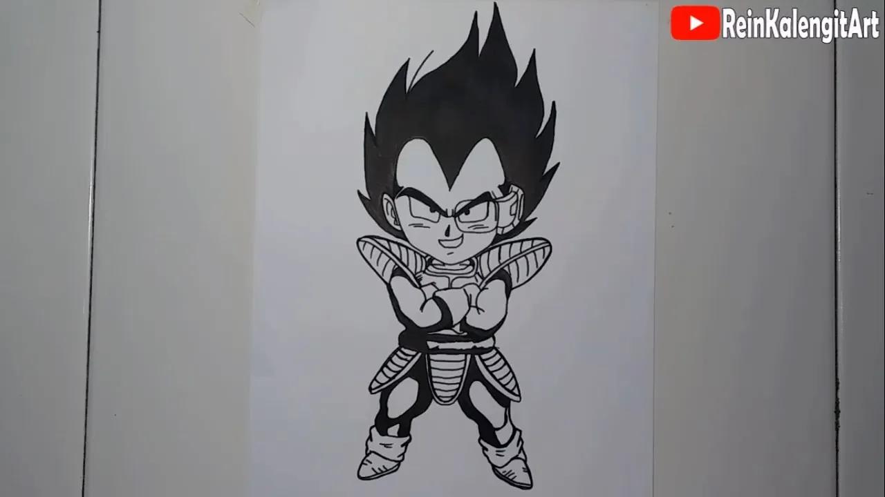 MENGGAMBAR CHIBI VEGETA thumbnail