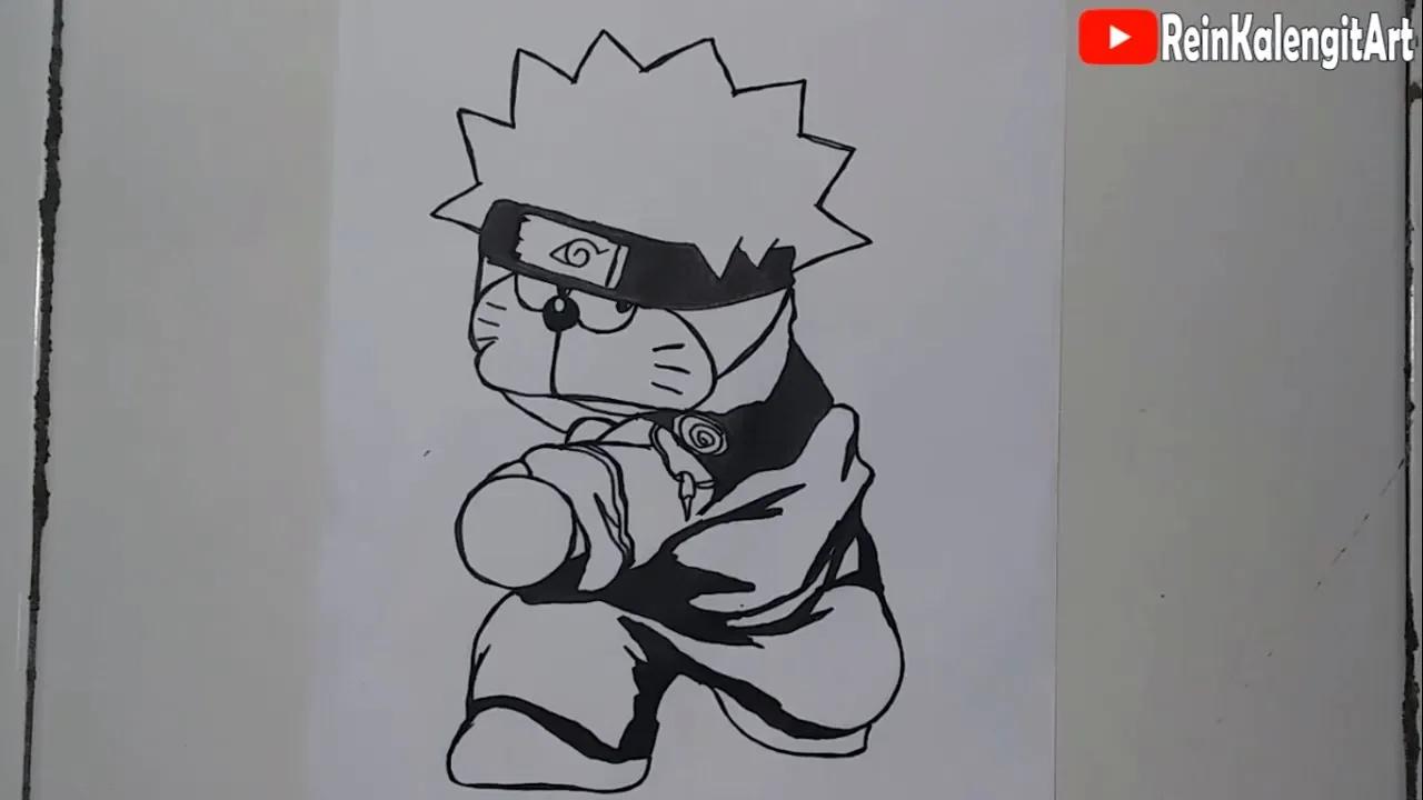 HEBAT, Cara Menggambar Doraemon Versi NARUTO!!!! thumbnail