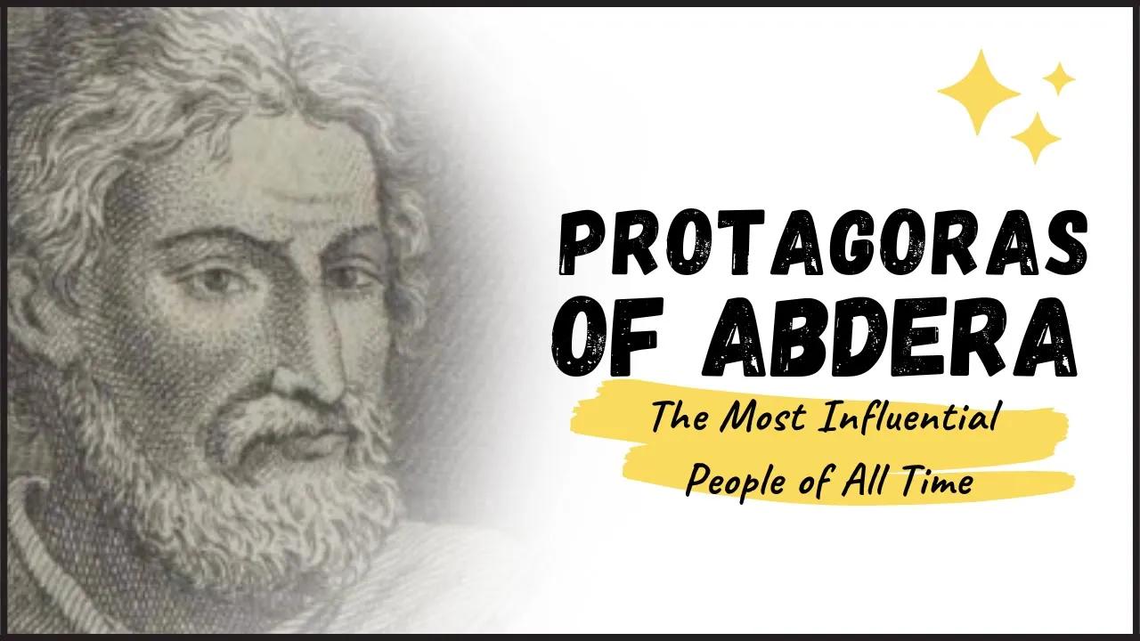 PROTAGORAS OF ABDERA- Meet The Revolutionary Thinker of Ancient Greece thumbnail