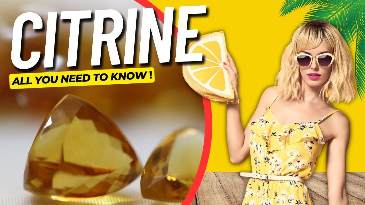 CITRINE • The Fascinating World of Citrine: Essential Facts and Information thumbnail