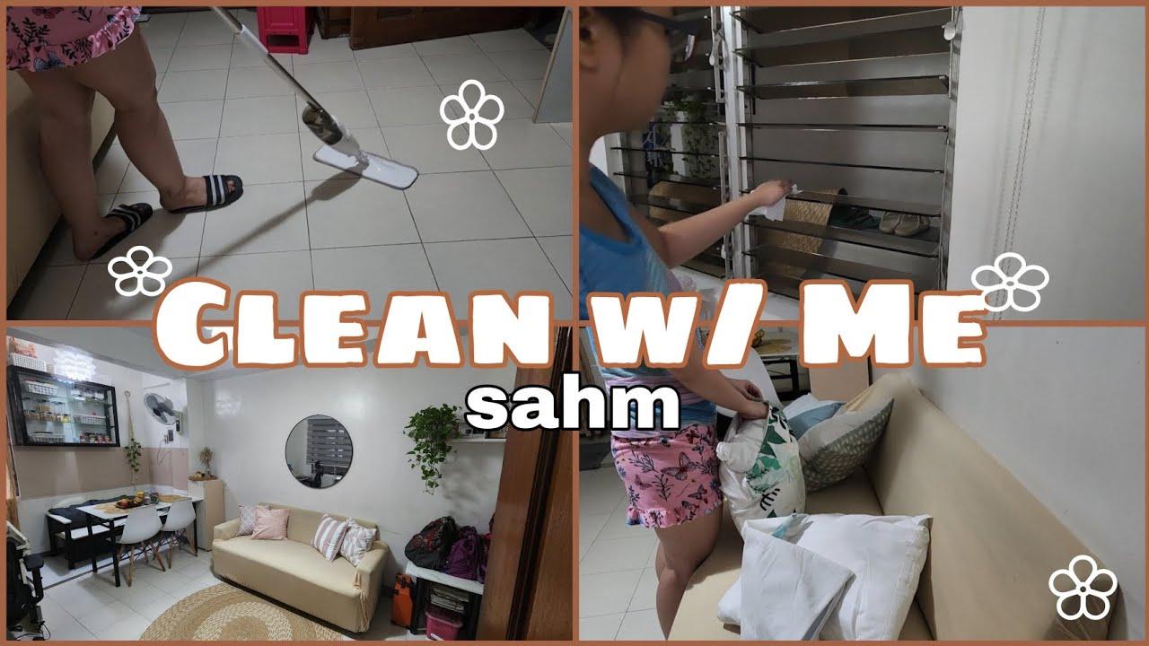 Clean with Me | Small House Cleaning | Cleaning Motivation | Clean with Me Philippines | #sahm thumbnail