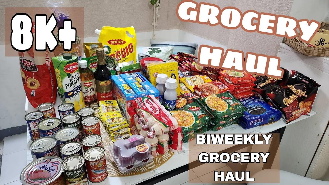 Grocery Haul Philippines (biweekly grocery haul) | sahm | Home & DIY PH thumbnail