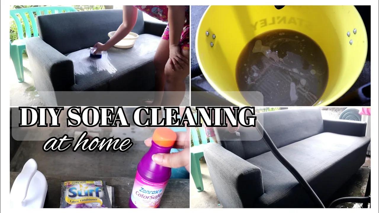 DIY SOFA CLEANING AT HOME | Home & DIY PH thumbnail