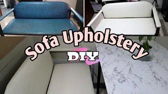 DIY Sofa Upholstery | How to upholster old sofa / couch | Home & DIY PH thumbnail