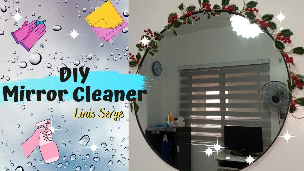 LINIS SERYE: MAG LINIS TAYO NG SALAMIN | How to easily clean glass mirrors without any marks thumbnail