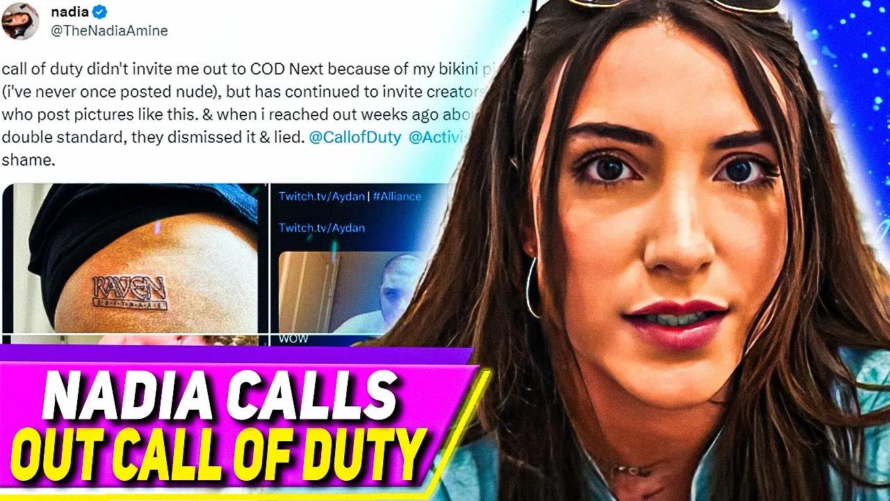 Nadia CALLS OUT Call of Duty? thumbnail