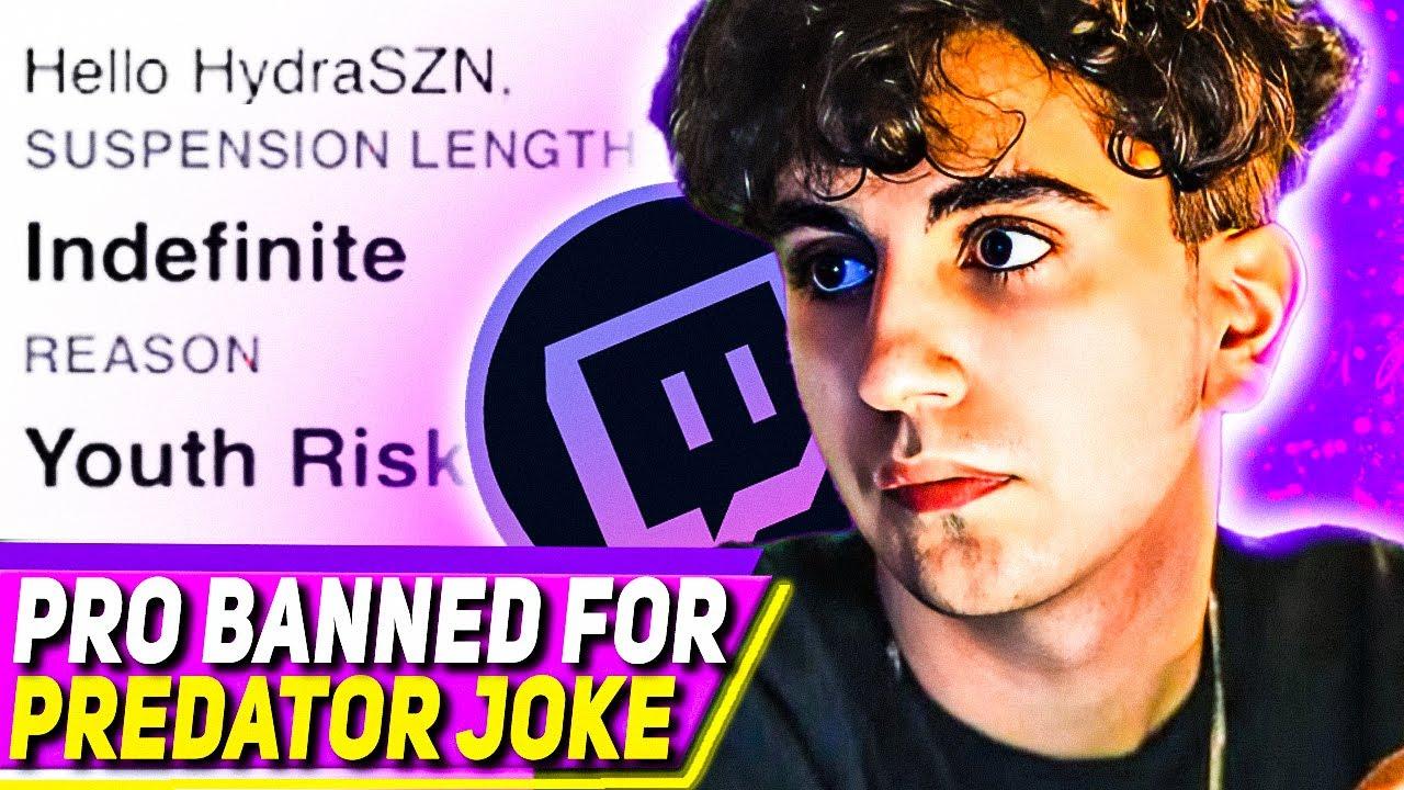 Fortnite Streamer PERMA BANNED for Insane Joke (HyrdraSzn) thumbnail