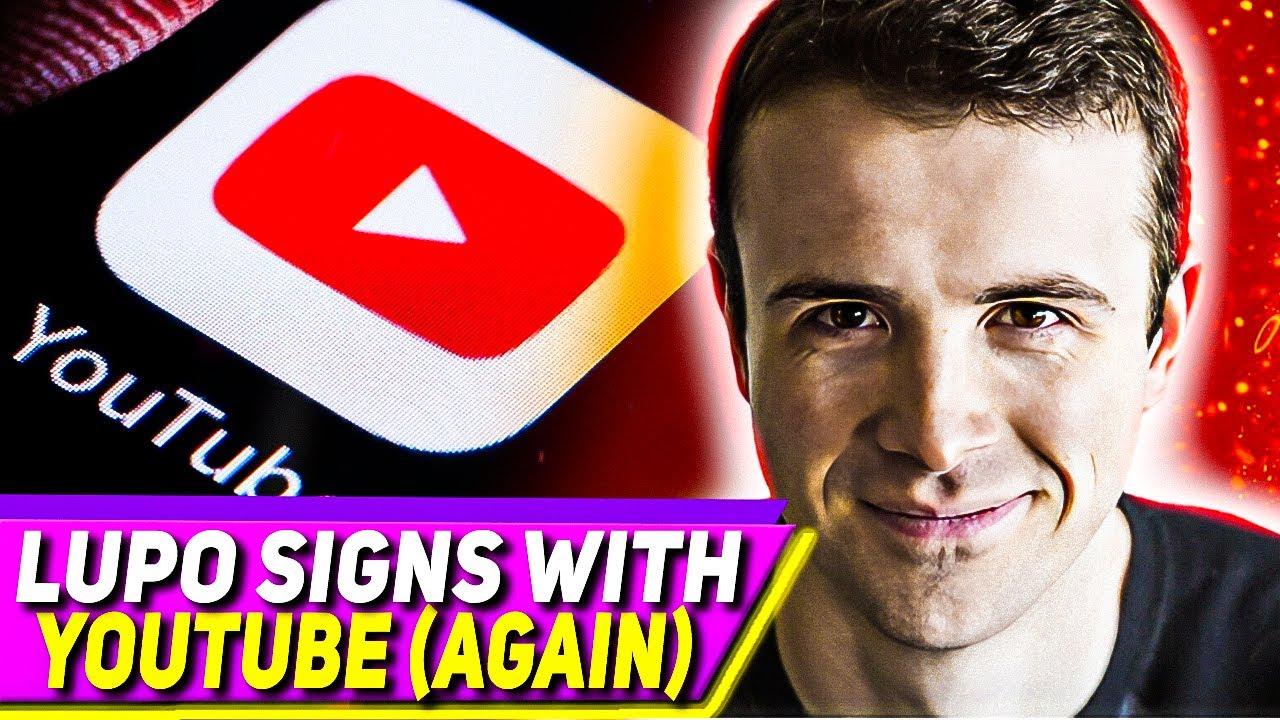 DrLupo RE-SIGNS with YouTube, Timthetatman Dr Disrespect? thumbnail