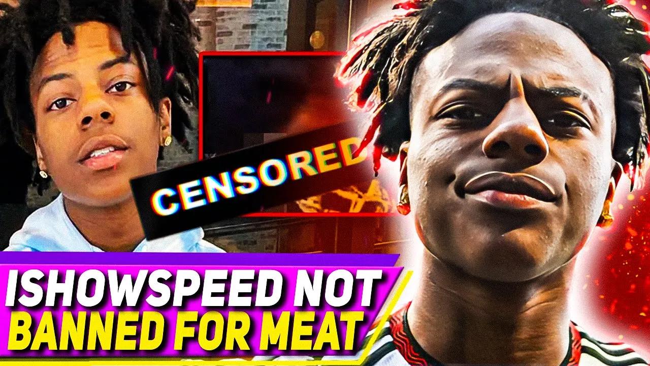 IShowSpeed NOT Banned by YouTube thumbnail