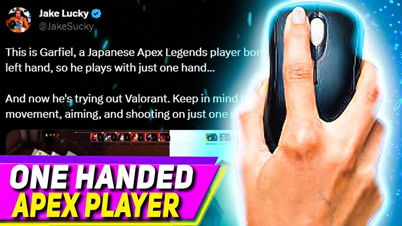 One Handed Japanese Apex Legends Player thumbnail