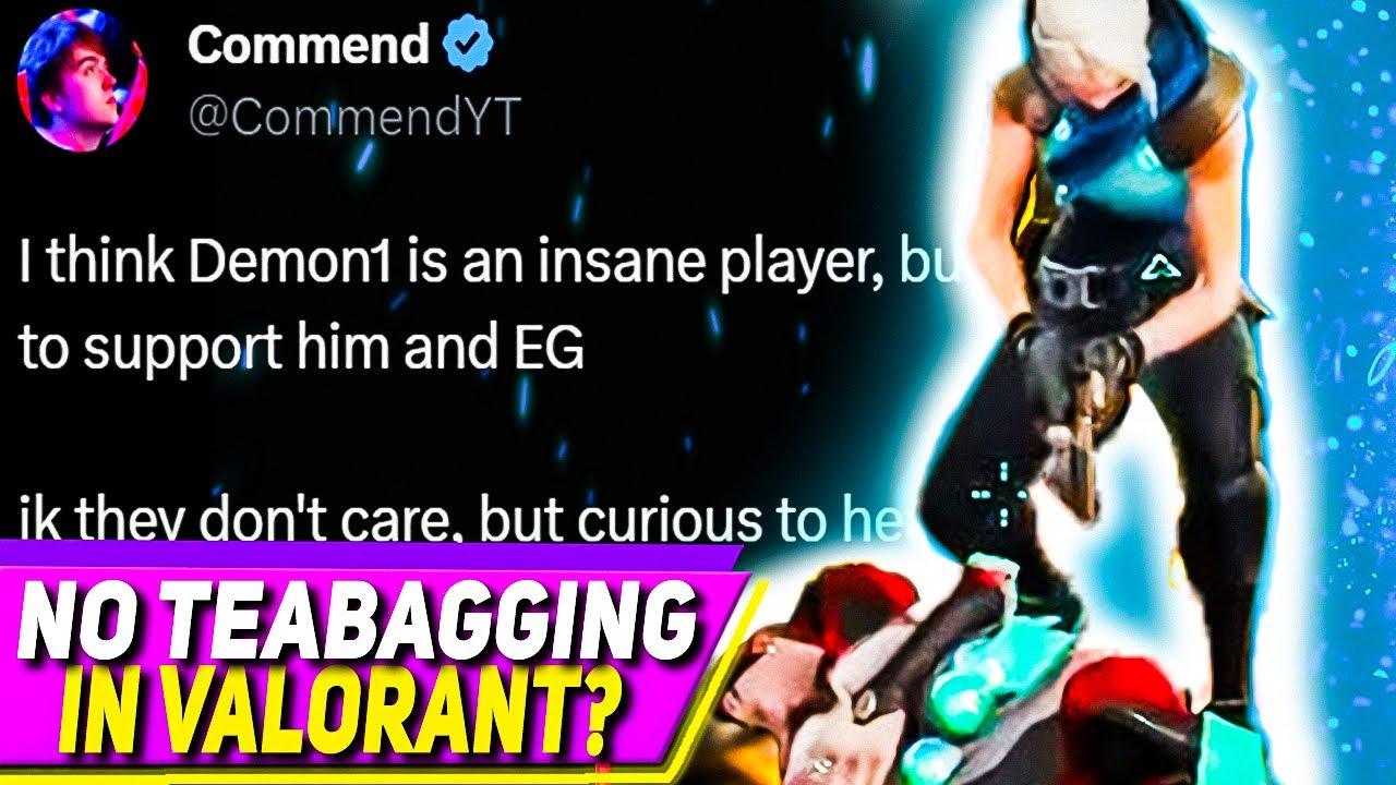 Teabagging in Valorant IS OFFENSIVE? thumbnail