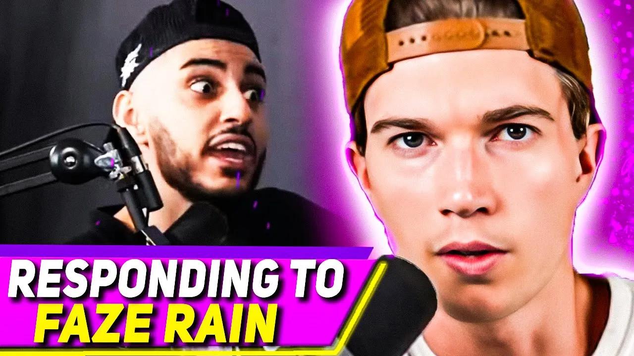 My response to FaZe Rain thumbnail