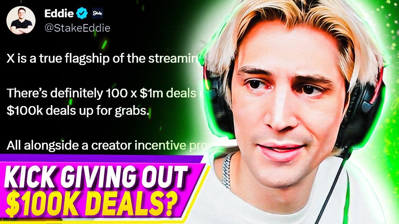 Kick is giving 1000 Streamers $100K Deals thumbnail