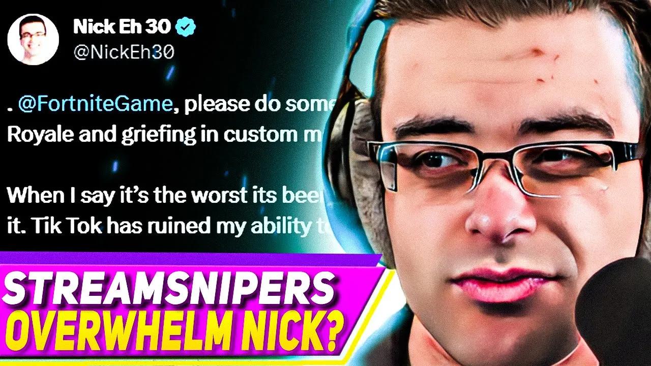 Stream Snipers Are Ruining Nickeh30's Life thumbnail