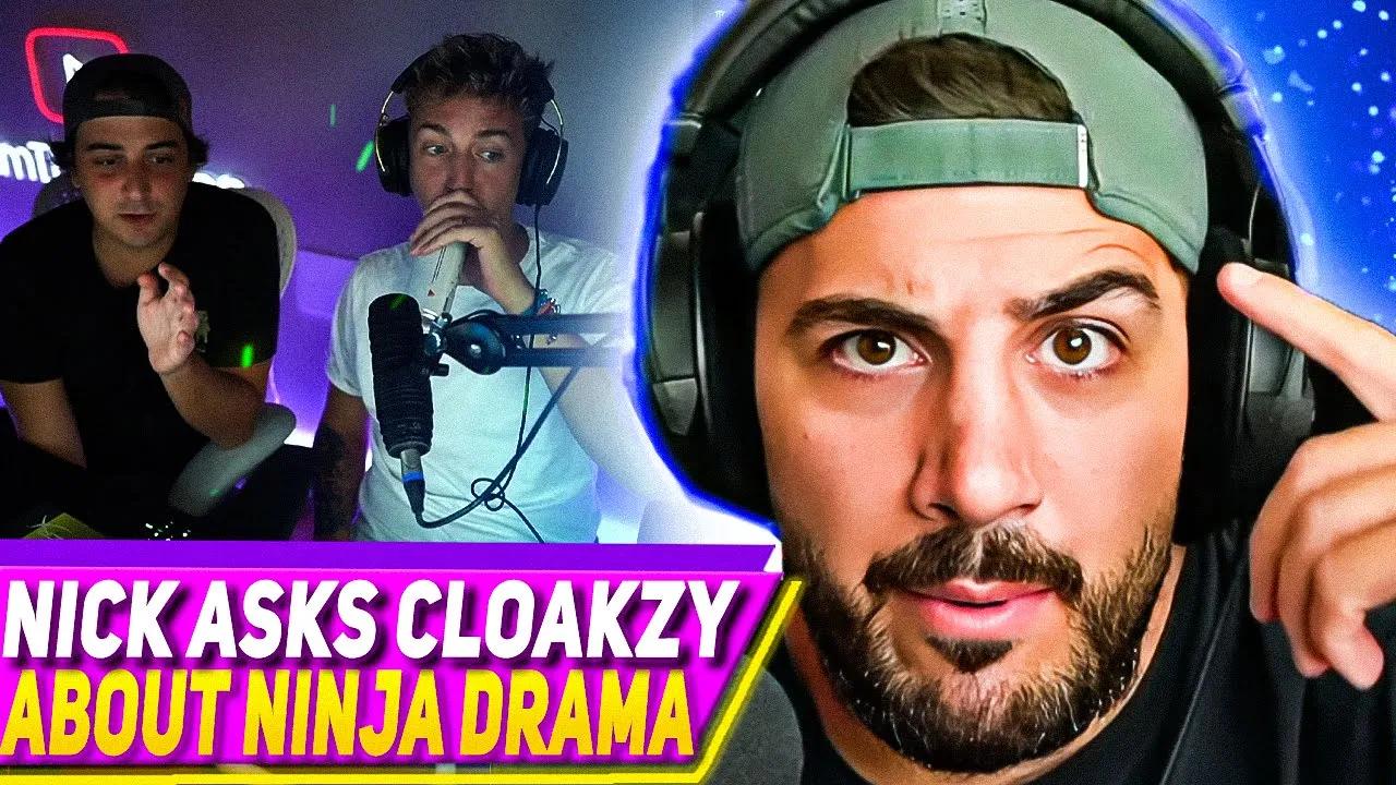 Nickmercs Cloakzy on Ninja Drama with Ronaldo thumbnail