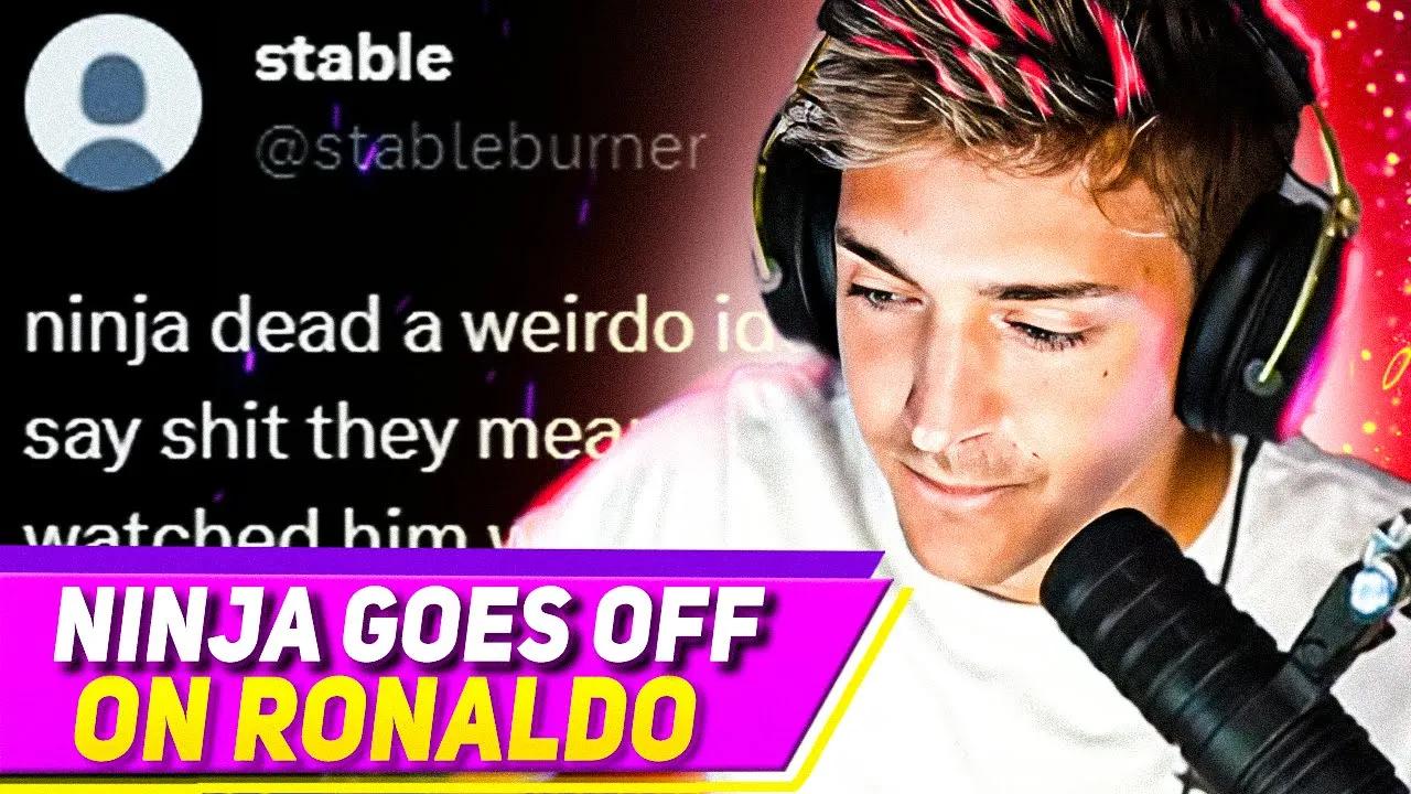 Ninja Goes Off on Stable Ronaldo "completely irrelevant" thumbnail