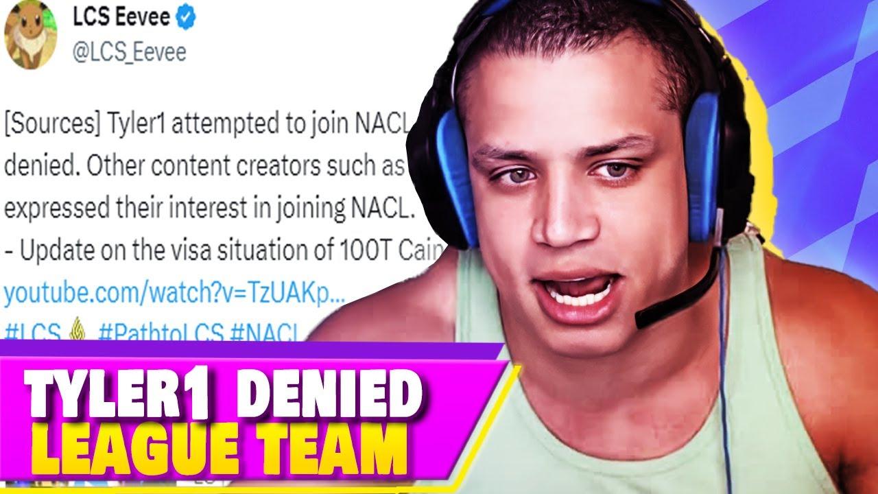 Tyler1 DENIED League Team? MrBeast WANTS IN thumbnail