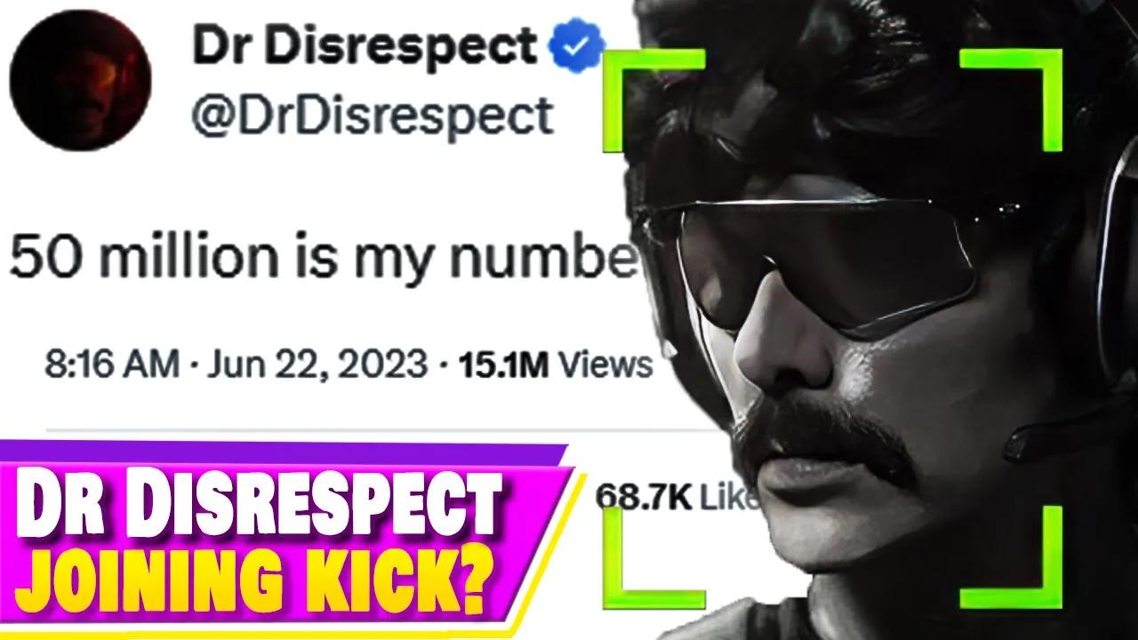 Dr Disrespect Wants $50 Million from Kick, Timthetatman? thumbnail