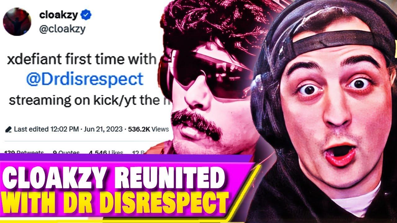 Cloakzy Reunites Dr Disrespect as Twitch Contract ENDS thumbnail