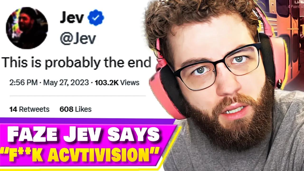 FaZe Jev Says F*CK Activision thumbnail