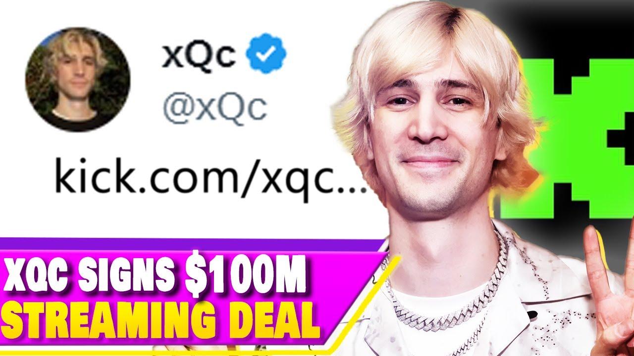 xQc SIGNS $100 Million Streaming Contract thumbnail