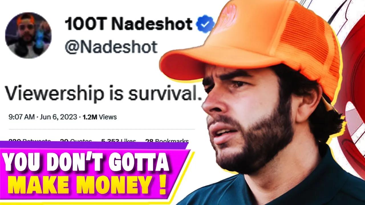 Nadeshot RANTS Twitch "You Don't Gotta Make Money!" thumbnail