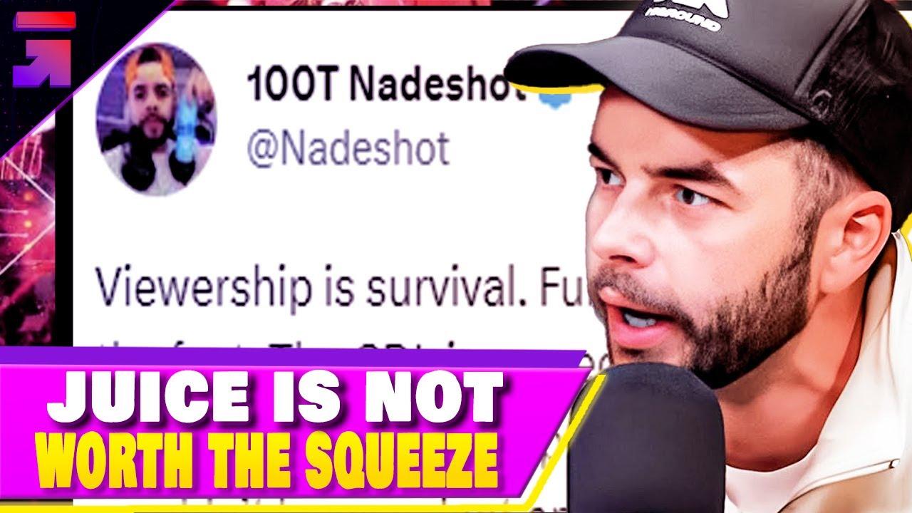 Nadeshot RESPONDS to YouTube Rumors "the juice isn't worth the squeeze" thumbnail