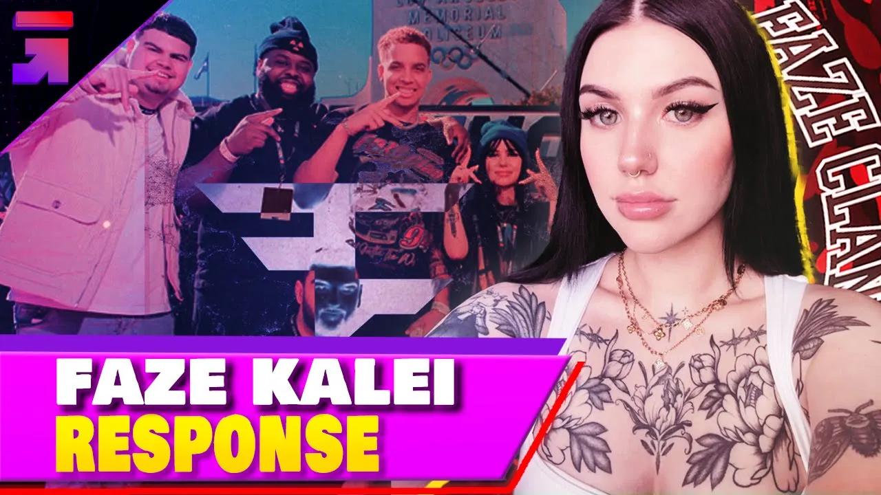 FaZe Kalei Response on Recent FaZe Clan Signing thumbnail