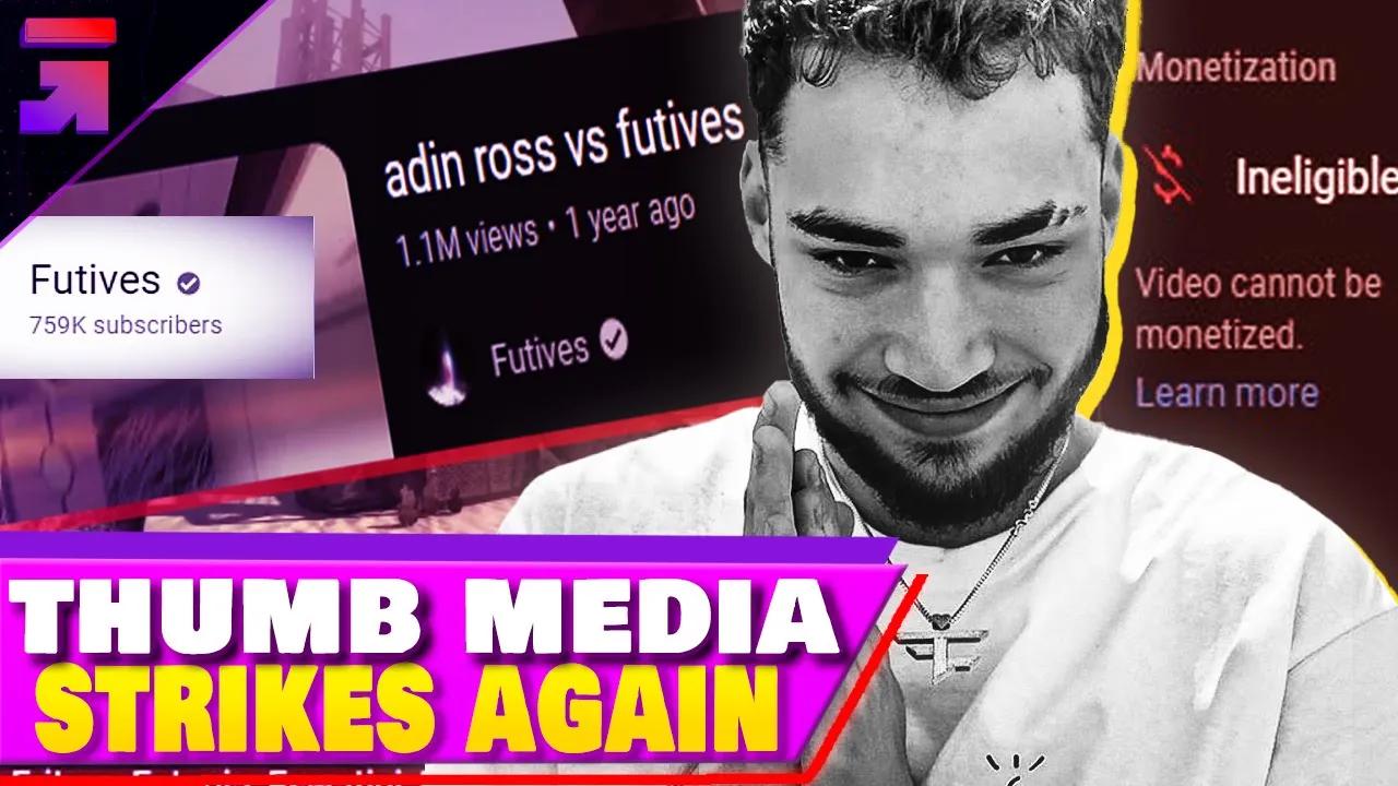 Adin Ross False Copyright Claims Futives thumbnail