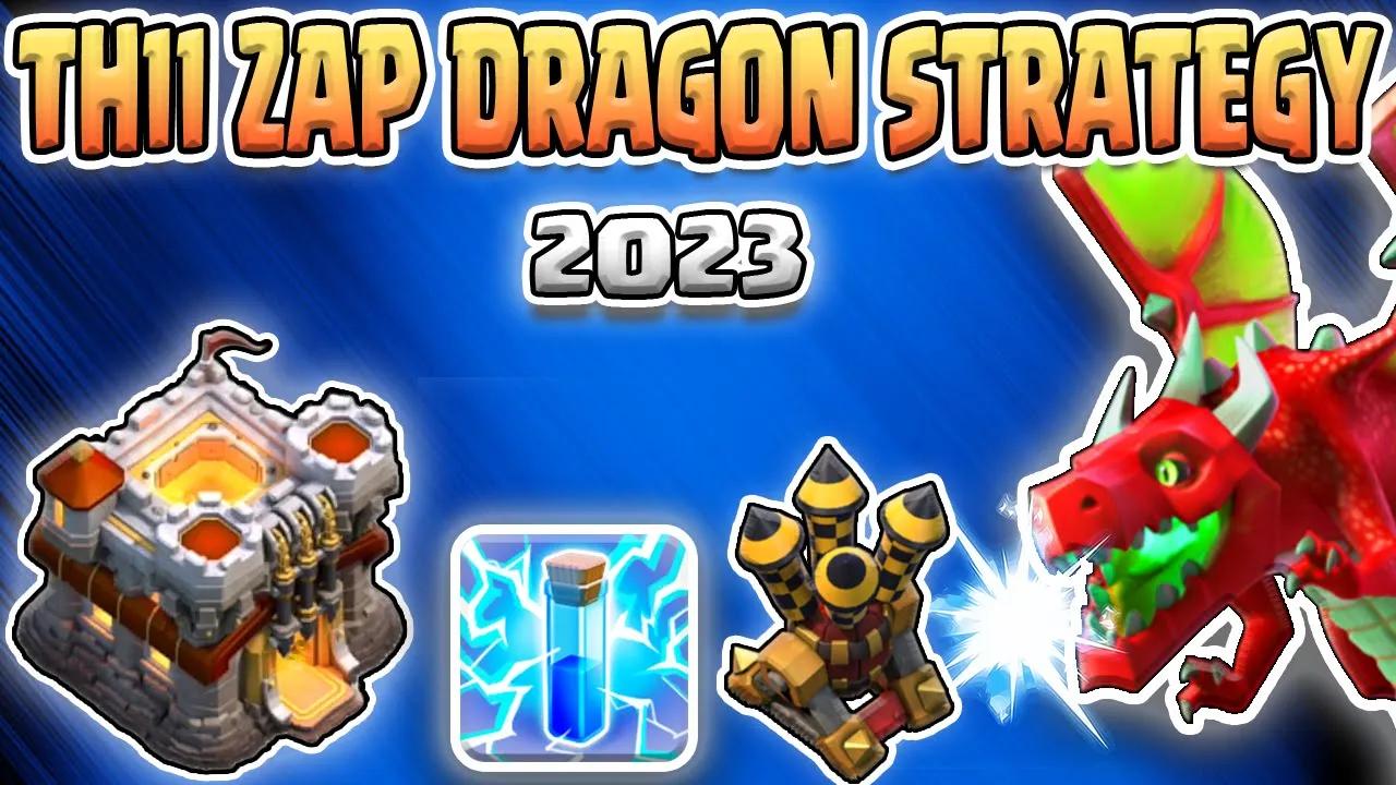 TH11 COC Attack Strategy: Learn How to Beat Town Hall 11 with a Zap Dragon in Clash of Clans 2023 thumbnail