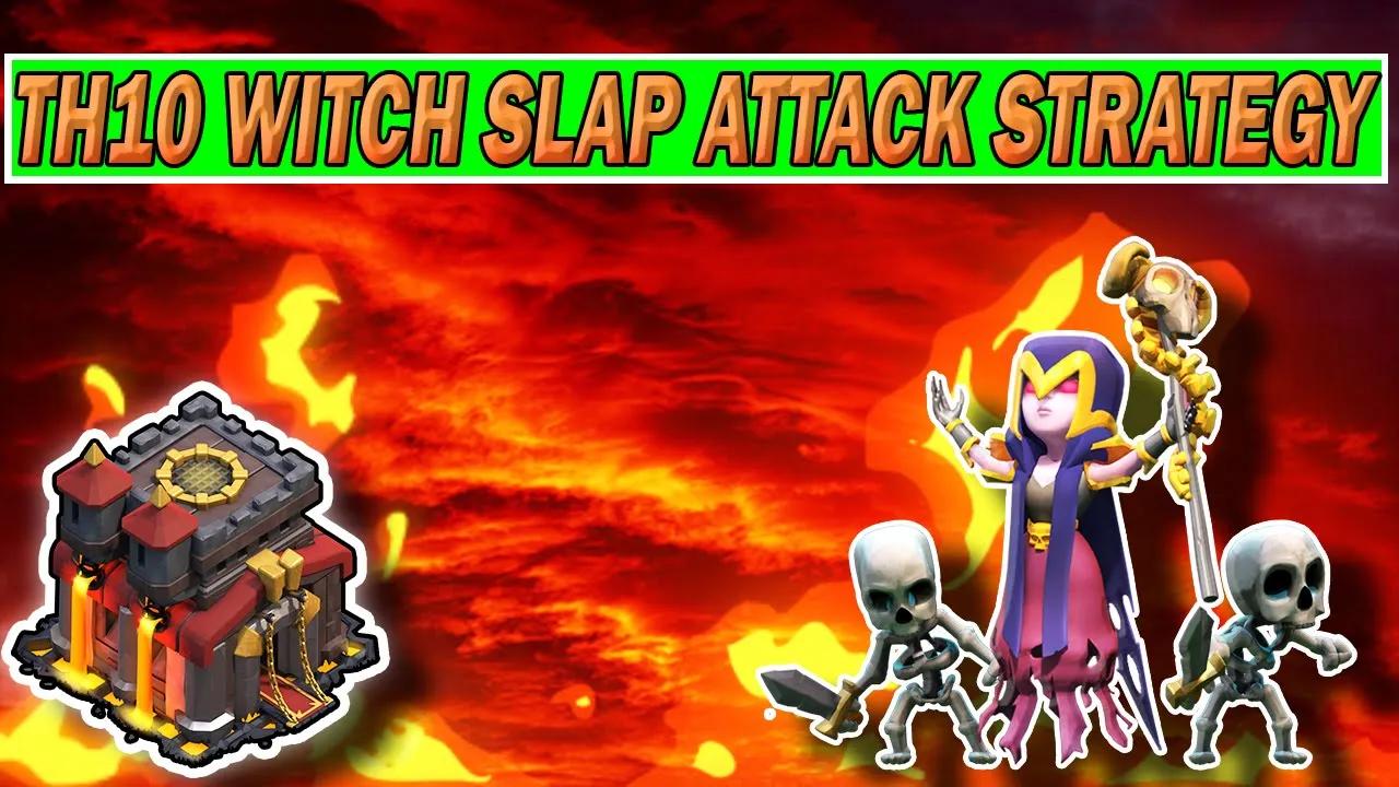 TH10 Witch Slap Attack Strategy 2022 | Best Town Hall 10 Attack Strategy in Clash of Clans (COC) thumbnail