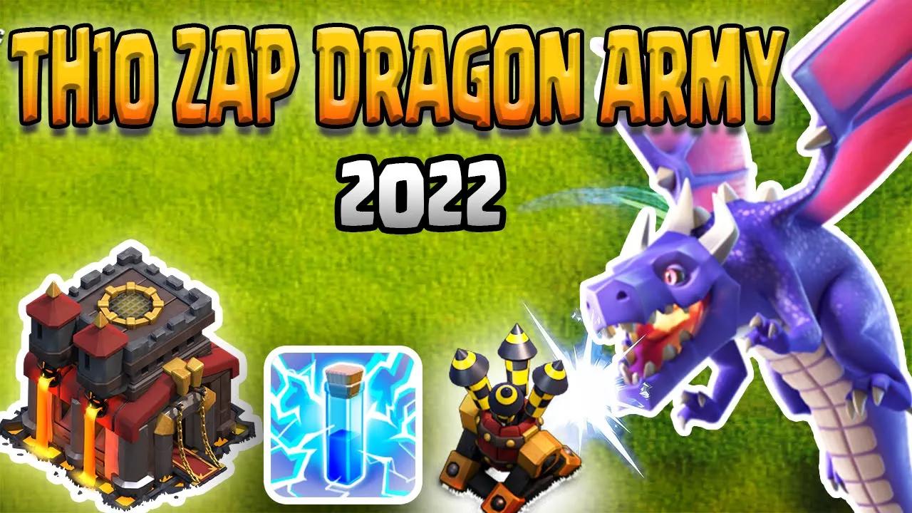 TH10 COC Attack Strategy: Learn How to Beat TH10 with a Zap Dragon thumbnail