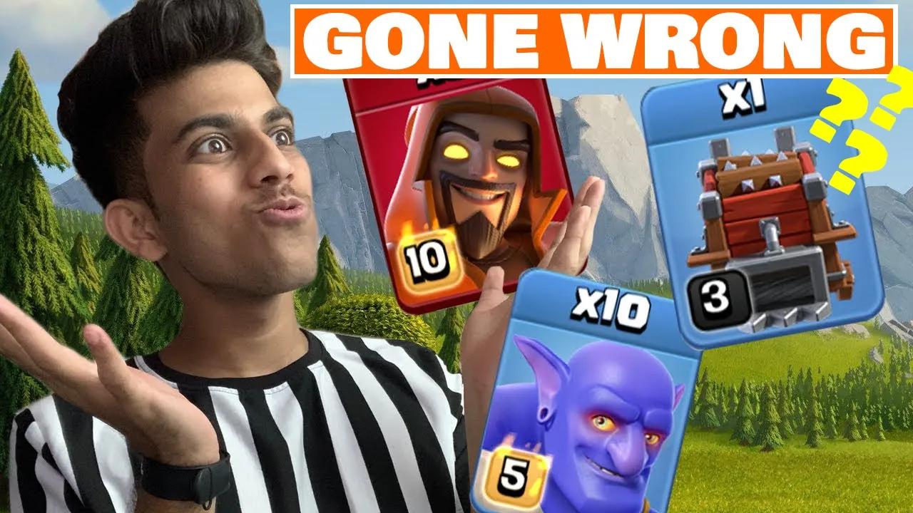 Practising @Sumit007's Best Attack Strategy | Like a Boss Strategy Gone WRONG? | Shahzex | (COC) thumbnail