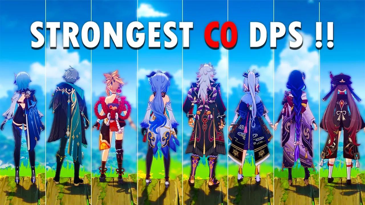 8 STRONGEST C0 DPS !! Best C0 DPS Showcase [ Genshin Impact ] thumbnail